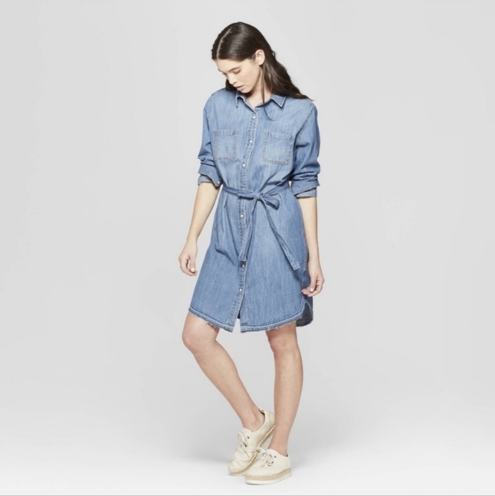 Universal Thread Denim Shirt Dress